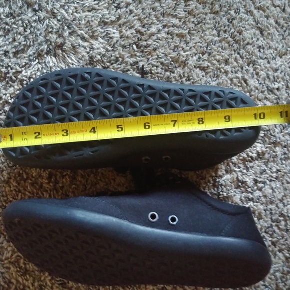 Splay Freestyle 1.0 Black Canvas M6/W8 Barefoot Minimalist Athletic Shoes EUC - Picture 7 of 8